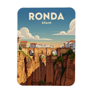 Magnet Flexible Voyage à Ronda en Espagne