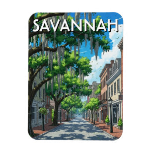Magnet Flexible Voyage à Savannah Georgie