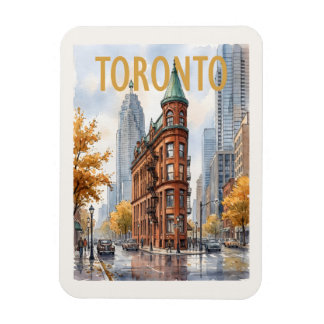 Magnet Flexible Voyage à Toronto Canada Vintage