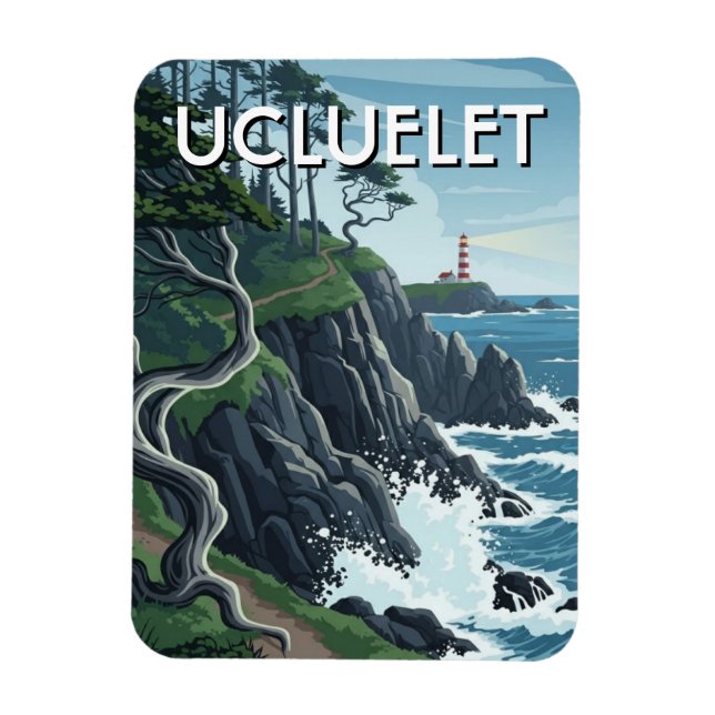 Magnet Flexible Voyage à Ucluelet, Île de Vancouver (Vertical)