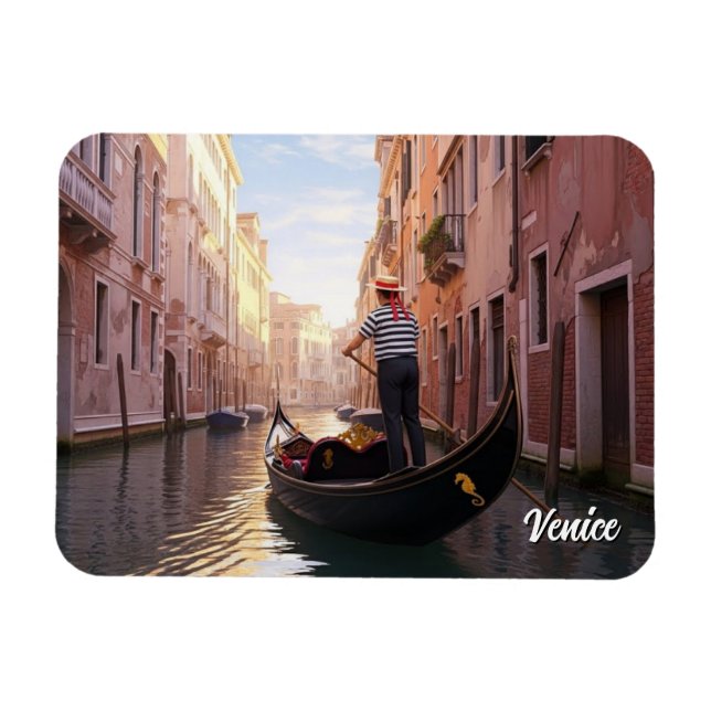 Magnet Flexible Voyage à Venise Italie (Horizontal)