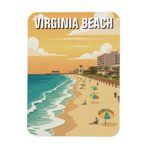Magnet Flexible Voyage à Virginia Beach