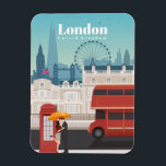 Magnet Flexible Voyage Art Voyage À Londres Angleterre<br><div class="desc">Voyage Art Voyage À Londres Angleterre</div>