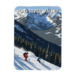 Magnet Flexible Voyage dans la vallée de Mad River au Vermont