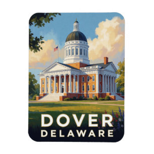 Magnet Flexible Voyage dans le premier État du Delaware à Dover