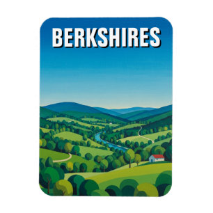 Magnet Flexible Voyage dans les Berkshires Massachusetts