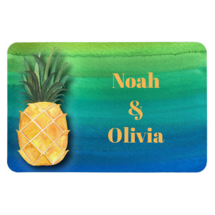 Magnet Flexible Voyage de croisière ananas Stateroom Porte Monogra