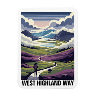 Magnet Flexible Voyage en Écosse sur le West Highland Way