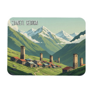Magnet Flexible Voyage en Géorgie Svaneti