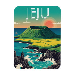 Magnet Flexible Voyage en île de Jeju en Corée du Sud