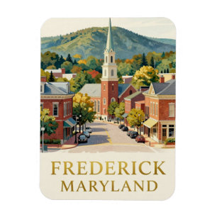 Magnet Flexible Voyage historique à Frederick dans le Maryland