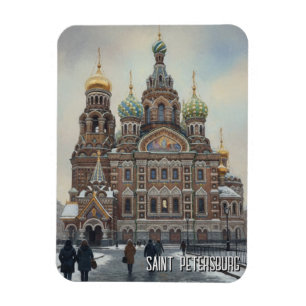 Magnet Flexible Voyage Russie Saint-Pétersbourg