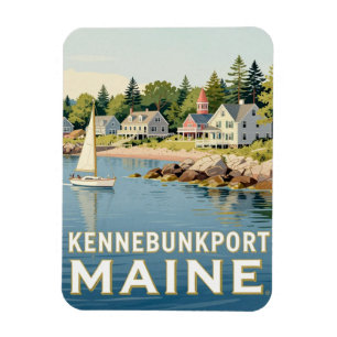 Magnet Flexible Voyage sur la côte de Kennebunkport dans le Maine