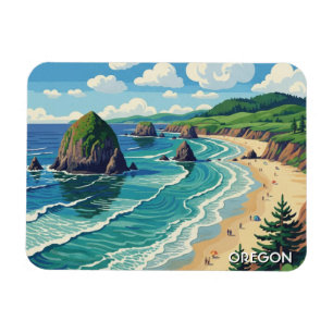 Magnet Flexible Voyage sur la côte de l'Oregon