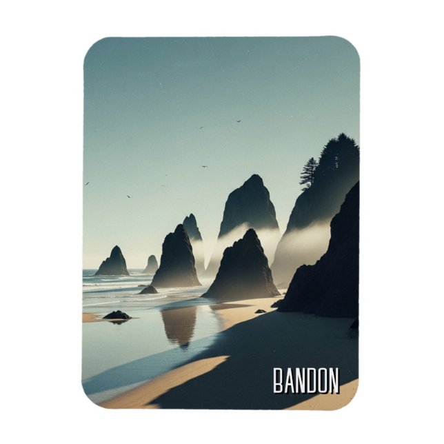 Magnet Flexible Voyage sur la côte de l'Oregon à Bandon (Vertical)