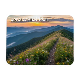 Magnet Flexible Voyage sur le sentier des Appalaches