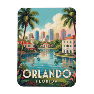 Magnet Flexible Voyage tropical à Orlando Floride