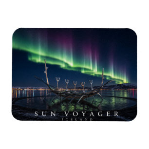 Magnet Flexible Voyageur du Soleil Aurores boréales