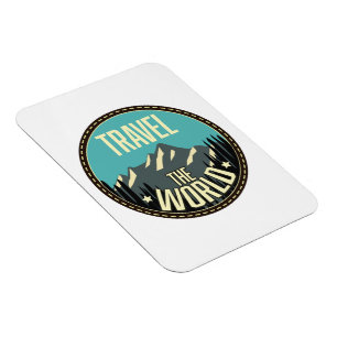Magnet Flexible Voyagez dans le monde