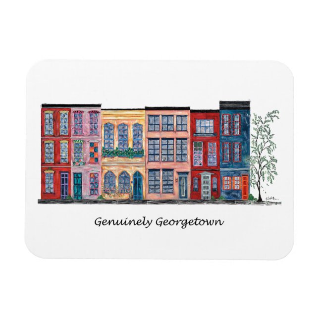 Magnet Flexible Vraiment Georgetown (Horizontal)