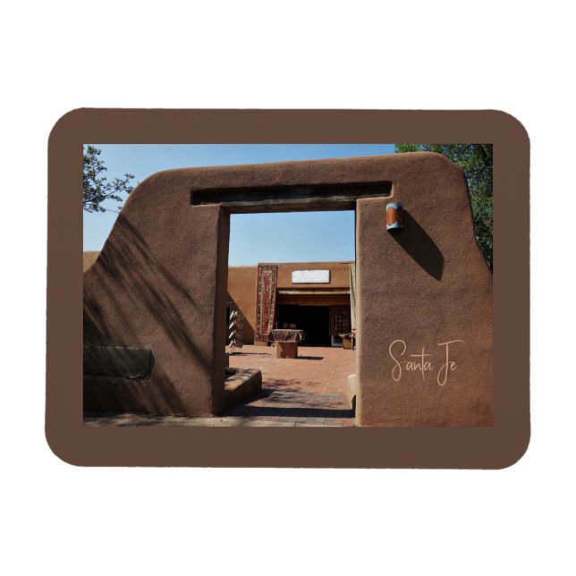 Magnet Flexible Vue adobe de Santa Fe (Horizontal)