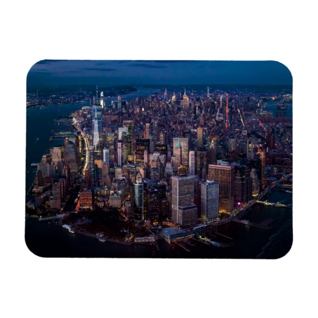 Magnet Flexible Vue aérienne de Manhattan (Horizontal)