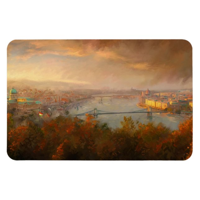 Magnet Flexible Vue de Budapest (Horizontal)