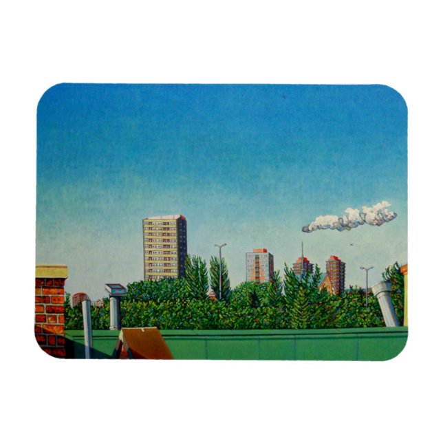 Magnet Flexible Vue de Canning Town (Horizontal)