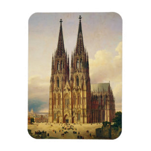 Magnet Flexible Vue de la cathédrale de Cologne majesté gothique