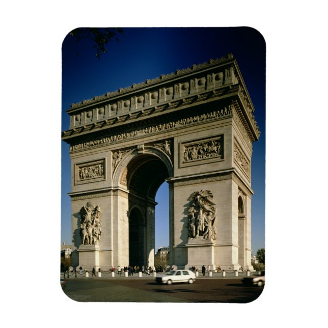 Magnet Flexible Vue de la façade Est terminée 1806-86 (photo) (Vertical)