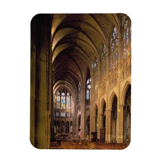 Magnet Flexible Vue de la nef regardant vers l'est (photo) (Vertical)