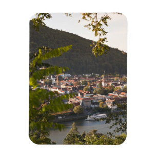 Magnet Flexible Vue de la vieille ville de Heidelberg