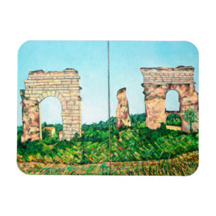 Magnet Flexible Vue de parc d'aqueduc