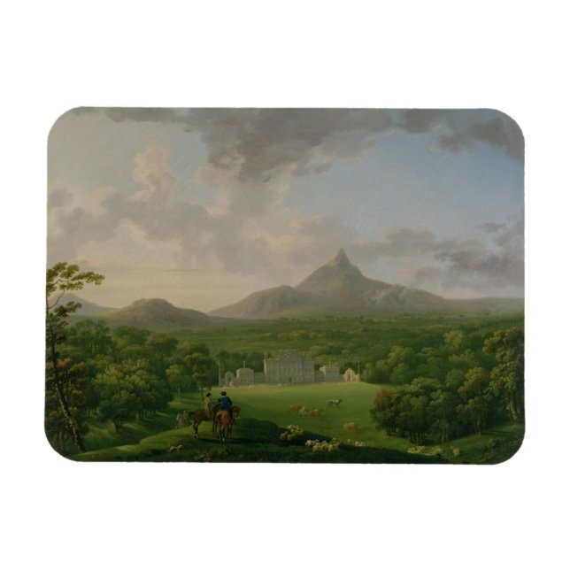 Magnet Flexible Vue de Powerscourt, comté de Wicklow, c.1760-2 (hu (Horizontal)