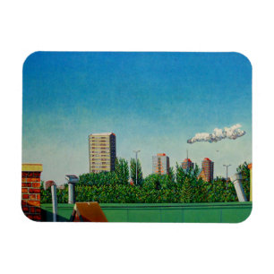 Magnet Flexible Vue de ville de mise en boîte