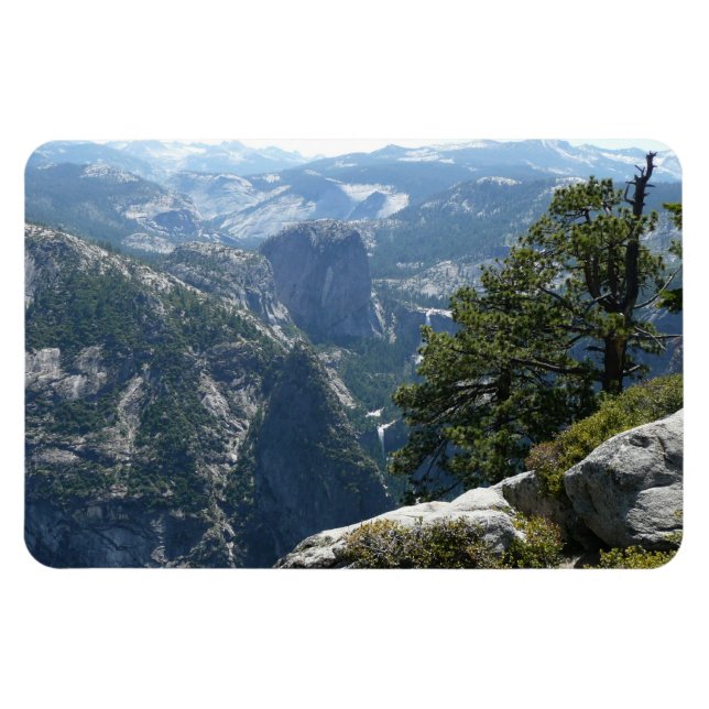 Magnet Flexible Vue de Yosemite Mountain dans le Parc national de  (Horizontal)