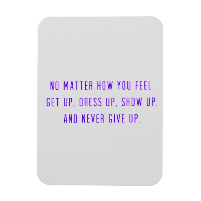 MAGNET FLEXIBLE VUE D'ENSEMBLE CHEERFUL CHEER UP ENCOURAGE QUOTE (Vertical)