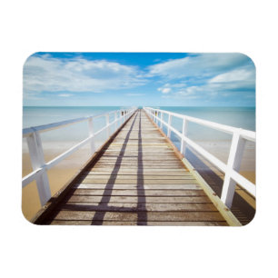 Magnet Flexible Vue depuis Pier sur la mer