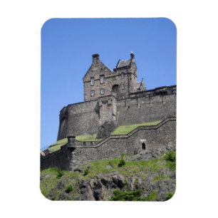 Magnet Flexible Vue du château d'Édimbourg, Édimbourg, Écosse,