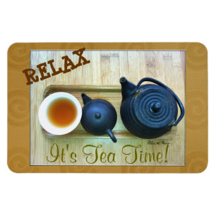 Magnet Flexible Vue du dessus de la photo de réglage du thé