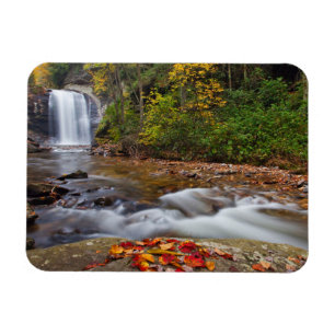 Magnet Flexible Vue Glass Falls Pisgah Forêt nationale