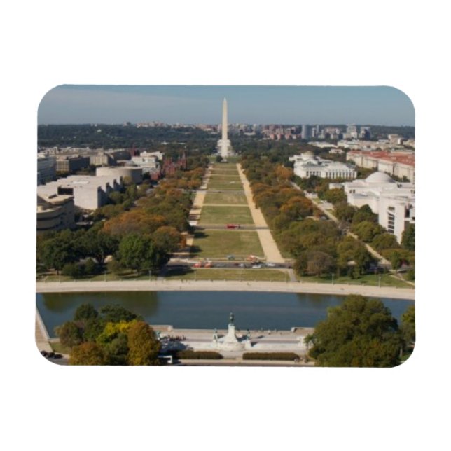 Magnet Flexible Vue panoramique de Washington DC (Horizontal)