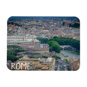 Magnet Flexible Vue sur le centre historique de Rome