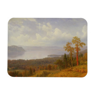 Magnet Flexible Vue sur le Hudson regardant à travers le Tappen