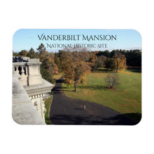 Magnet Flexible Vue sur l'Est depuis le Roof Vanderbilt Mansion, H