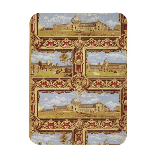 Magnet Flexible Vues de l'Exposition Internationale, 1862, Wallp (Vertical)
