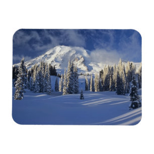 Magnet Flexible WA, Mt Rainier NP, Mt Rainier et Paradise