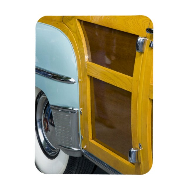 Magnet Flexible WA, Seattle, automobile américaine classique. 2 (Vertical)