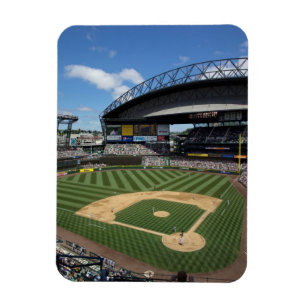 Magnet Flexible WA, Seattle, Safeco Field, baseball des Mariners