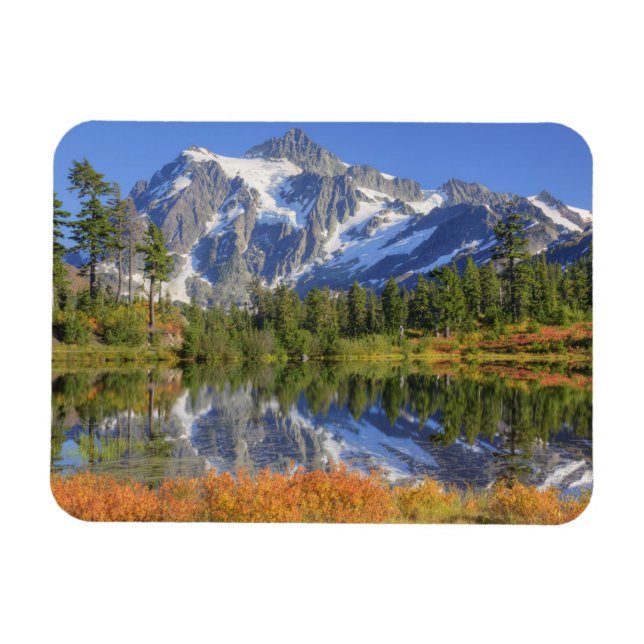 Magnet Flexible WA, zone de loisirs de Heather Meadows, Mont. (Horizontal)